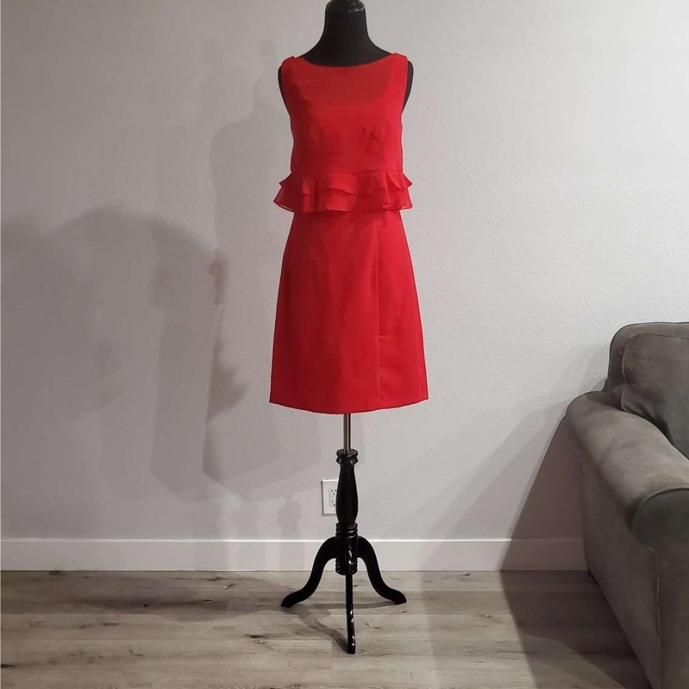 RED MINI DRESS